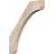 Ekena Millwork 3 1/2"W x 28"D x 34"H Legacy Smooth Knee Brace, Douglas Fir BRC04X28X34LEC00SDF - alternate 1